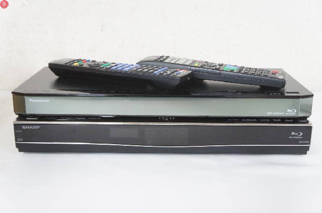 シャープ AQUOS BD-W550 パナソニック DMR-BRW500 2014年製 ブルーレイ