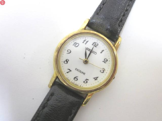 SEIKO EXCELINE 18KT 2J41-0A10 東京電力 動作未確認 SEIKO EXCELINE 18KT 2J41-0A10 東京電力 動作未確認