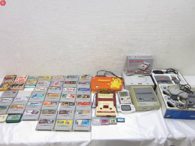 スーパーファミコン セガサターン 64 ゲームボーイ PCエンジン 等 ゲーム機 本体 マリオ/ドン