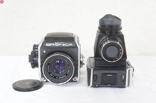 ブロニカ Zenza Bronica EC 中判フィルムカメラ ブラック