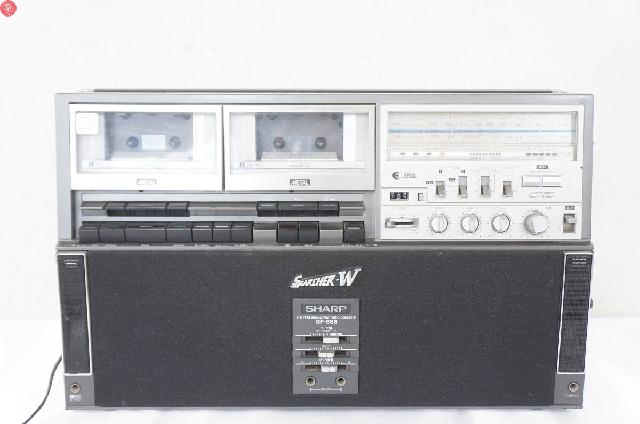 ラジカセ GF-868(ザ・サーチャーW) SHARP シャープ ダブルラジカセ GF