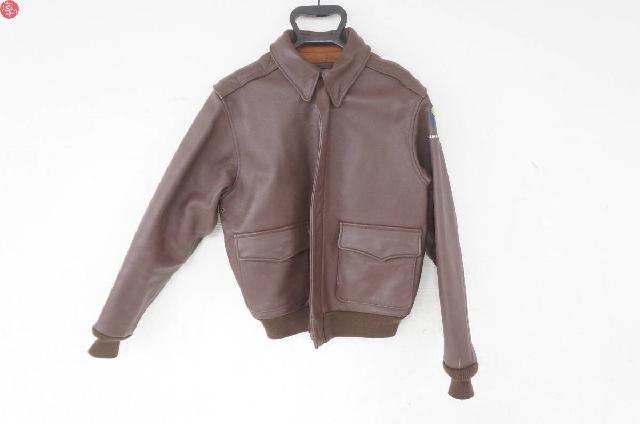 ARMY AIR FORCES エアフォース TYPE A2 36サイズ ブラウン系 茶系 牛皮 レ