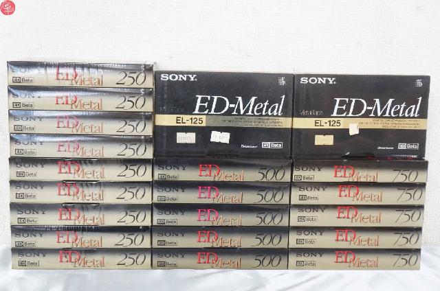 未開封 SONY ソニー ED Metal メタル ED-Beta ベータ ビデオテープ 約21点 