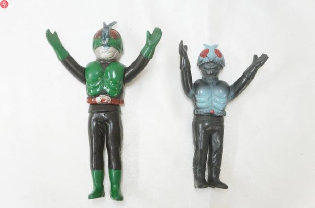 ⚠️当時物・貴重 仮面ライダー トリカブト ミニソフビ 旧バンダイ