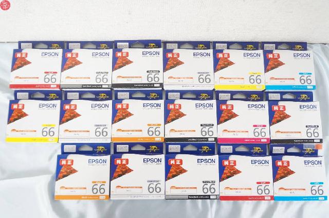 未開封 EPSON エプソン 66 PX-7V用 純正 インクカートリッジ 期限2024-2026 