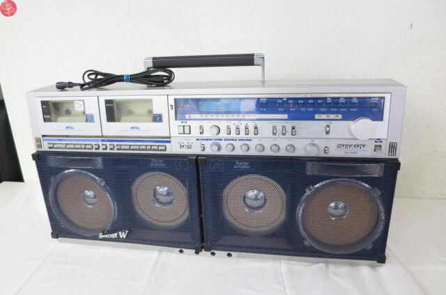 SHARP ダブルラジカセ THE SEARCHER-W GF-868 大型ステレオラジカセ