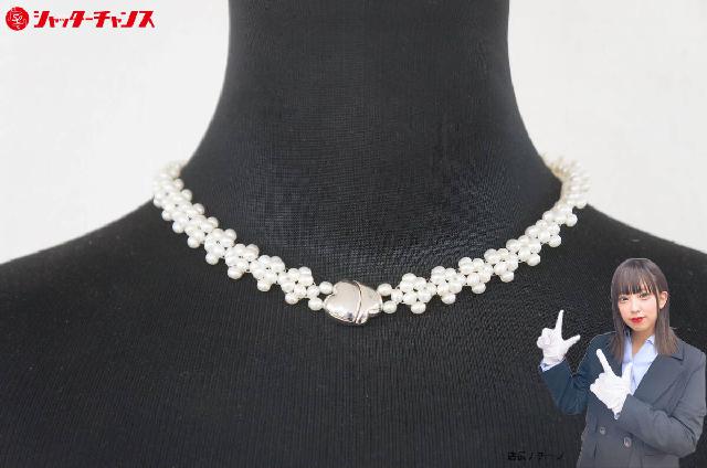【予約販売品】 K18PAT 真珠 パール ミキモト MIKIMOTO ハート 総重量 M刻印有 アクセサリー