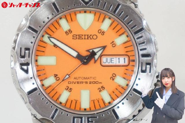 SEIKO セイコー DIVER'S ダイバーズ 200M 7S26-0350 オレンジ