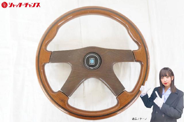 NARDI ナルディ ウッド 直径:約36cm ステアリング ハンドル ホーン
