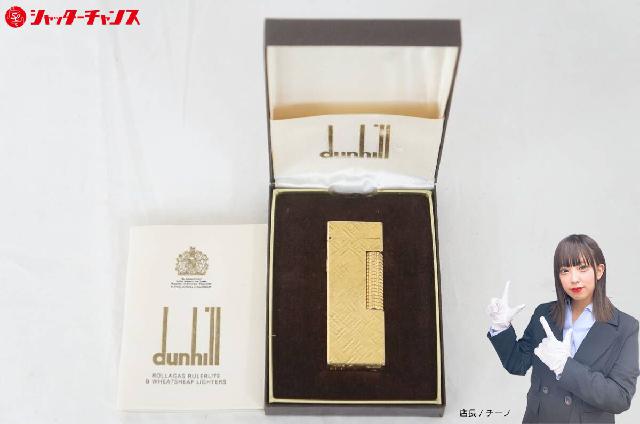 dunhill ガスライター ローラー式 ダンヒル ゴールドカラー dunhill 