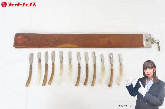 理容道具　日本剃刀×5点まとめて　カミソリ　中古品 Yahoo!オークション -「理容日本剃刀」の落札相場・落札価格