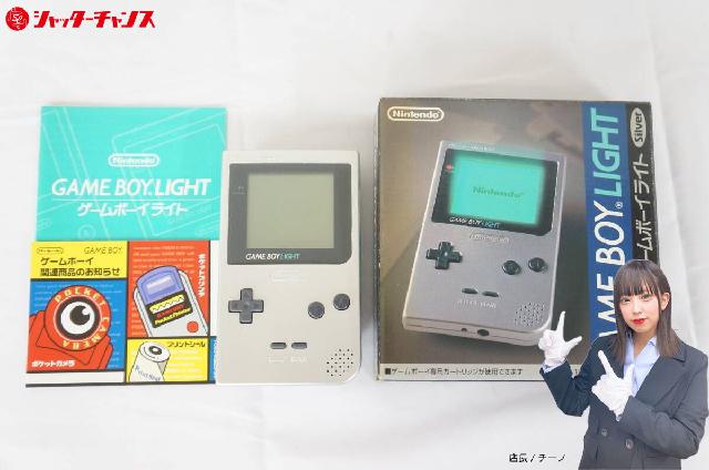 ◇NINTENDO 任天堂 GAMEBOY LIGHTゲームボーイライト シルバー