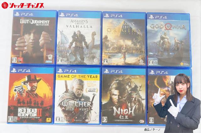 PS4ソフト まとめ売り PS4用 ソフト 8点 まとめてセット （ プレステ4(PS4)ソフト）の買取