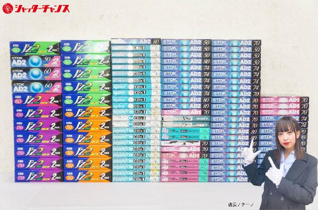 AXIA SONY TDK ノーマル ハイポジ カセットテープ 120点以上 大量 まとめてセット