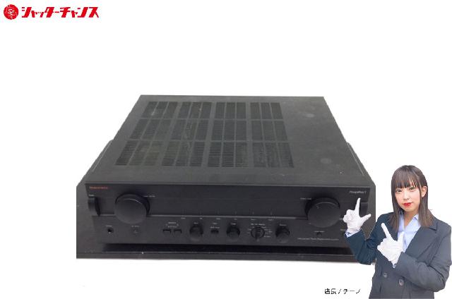 ナカミチ Amplifier 1 プリメインアンプ ブラック 音響機器 オーディオ機器 Nakami