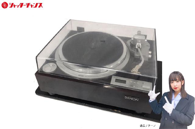 DENON DP-59L ターンテーブル レコードプレーヤー 通電確認済み オーディオ機器
