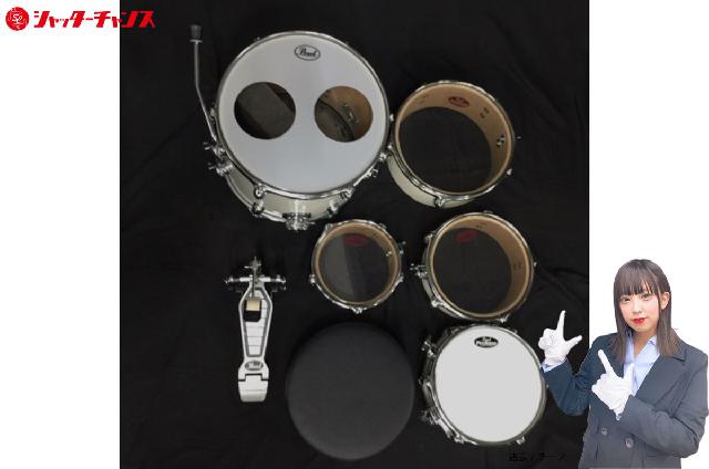 ドラムセット Pearl パール リズムトラベラー ブルー 中古 RHYTHM 