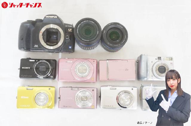 デジカメ ジャンク 5台 FUJIFILM Panasonic OLYMPUS デジカメ ジャンク