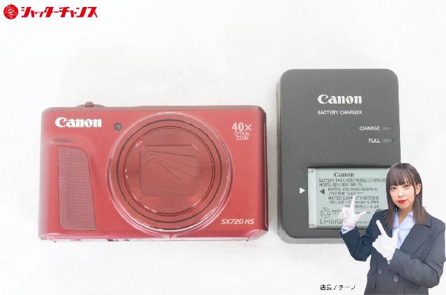 Canon キャノン PowerShot パワーショット SX720 HS レッド Wi-Fi コン