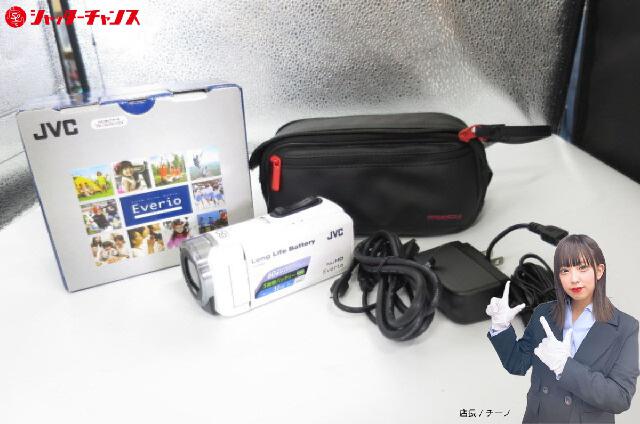 【動作確認ＯＫ】JVC Everio GZ-F100-w 新大容量バッテリー内蔵により、連続撮影約5時間を実現した