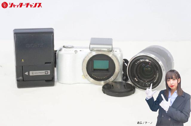 SONY　NEX-C3　SEL1855レンズ付き Amazon.co.jp: SONY ミラーレス一眼 α NEX-C3 ダブルレンズ