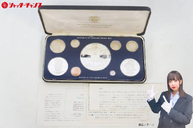 パナマ 150バルボアス プルーフ硬貨 1976年　フランクリンミント　プラチナ パナマ 150バルボアス プルーフ硬貨 1976年 フランクリンミント