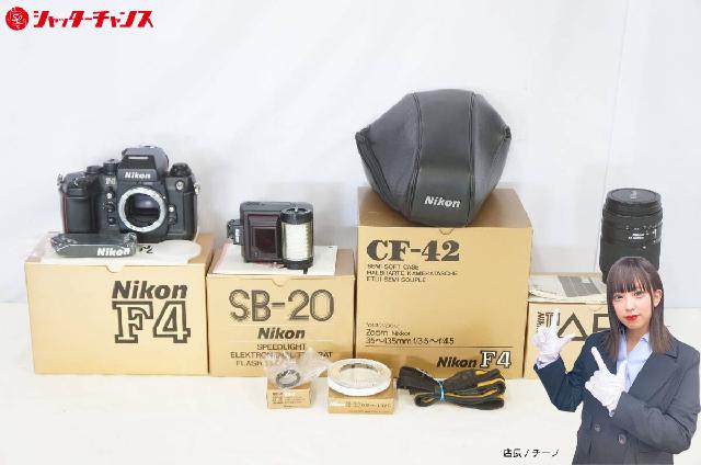 F4 Nikon ボディ スピードライト + フィルム一眼レフ ニコン 動作