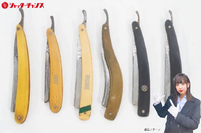 NOBIRUS PRINCE R.SAITO 等 西洋剃刀 6点セット カミソリ 理容 床屋