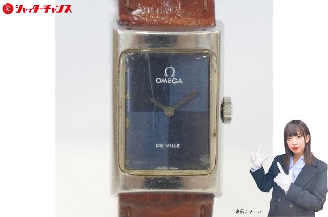 OMEGA オメガ DE VILLE デビル スクエア レディース 手巻き 腕時計