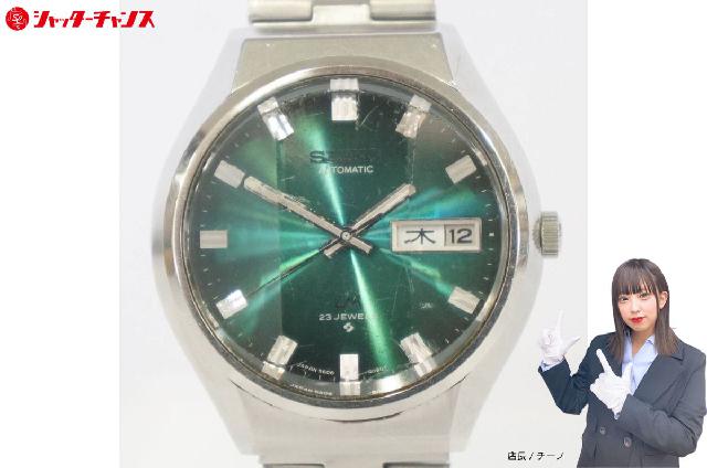 稼働品 SEIKO セイコー LM ロードマチック 23石 5606-8061 カット
