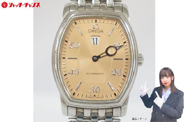 稼働品 OMEGA オメガ ジャンピングアワー メンズ 自動巻き 腕時計 