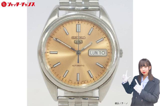 稼働品 SEIKO セイコー 5 ファイブ 7S26-0430 デイデイト 希少廃盤