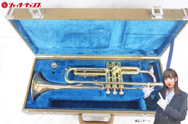 ジャンク YAMAHA ヤマハ YTR-332 トランペット 管楽器 11 マウスピース ケース付