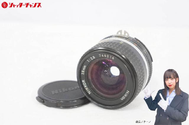 Nikon ニコン NIKKOR 28mm F2.8 単焦点 カメラレンズ 