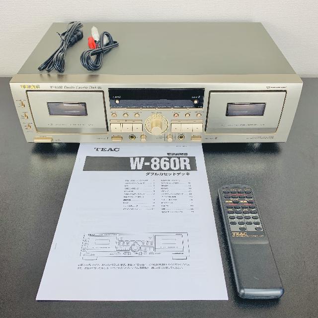 TEAC W-860R カセットデッキ 
