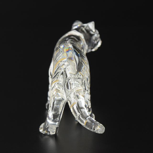 美品】Baccaratバカラ 干支クリスタルガラス 虎 置物 【公式通販】