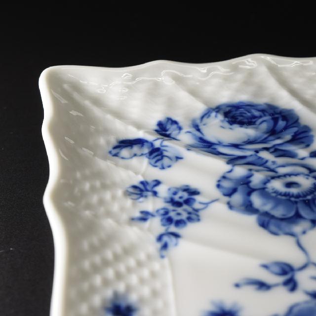 Richard Ginori リチャードジノリ ローズブルー スクエアプレート