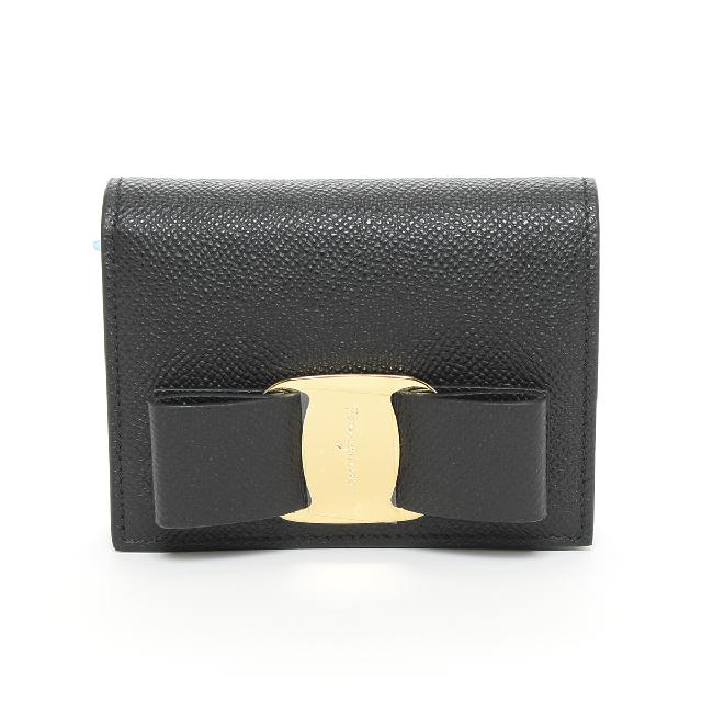 Salvatore Ferragamo ヴァラリボン ロゴ リング 指輪 ゴールド 11号 (200978