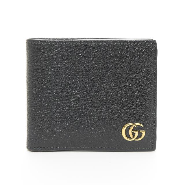 GUCCI 二つ折り財布 GGマーモント 