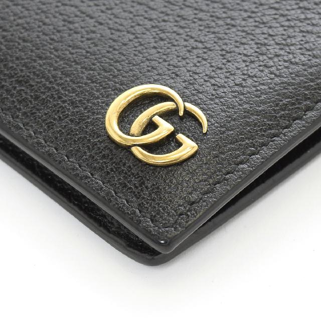 GUCCI 二つ折り財布 GGマーモント 
