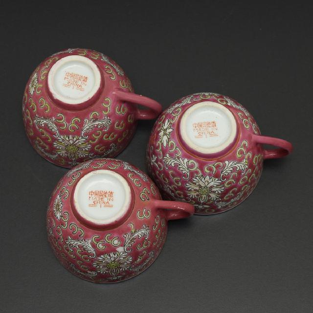 中国景徳鎮製 花唐草模様 色絵磁器 茶器セット （ その他陶磁器）の買取価格 （ID:699836）｜おいくら