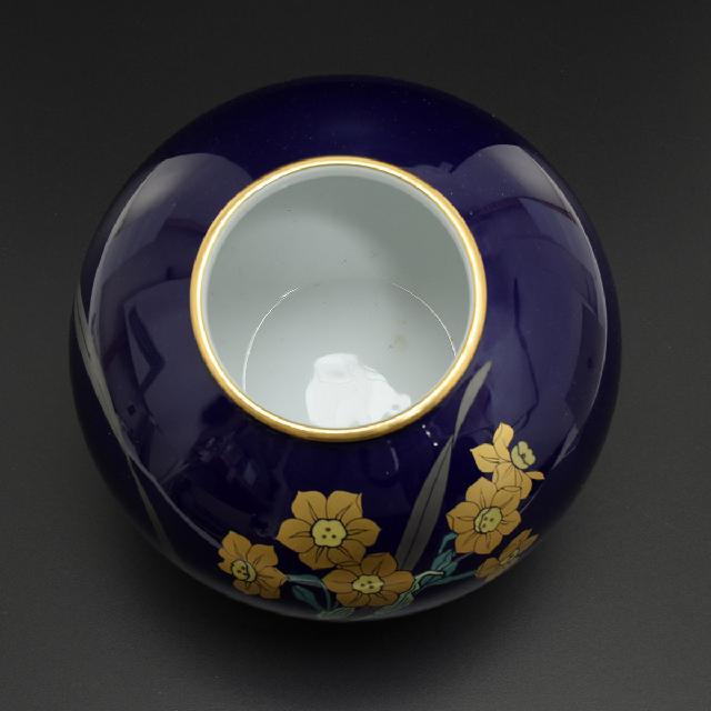 香蘭社 瑠璃 水仙 花生 蘭の香 （ 国産陶磁器）の買取価格 （ID:699838