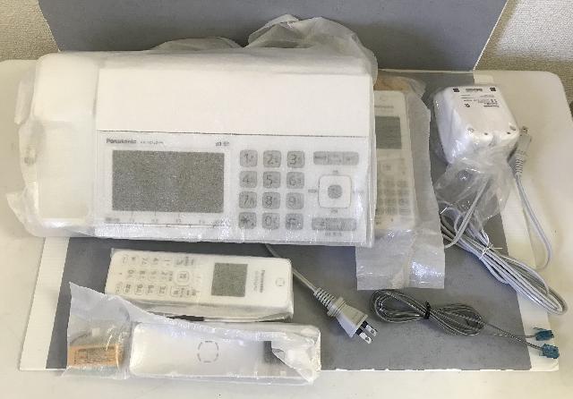 パナソニック おたっくす デジタルコードレスFAX 子機1台付き 迷惑電話  