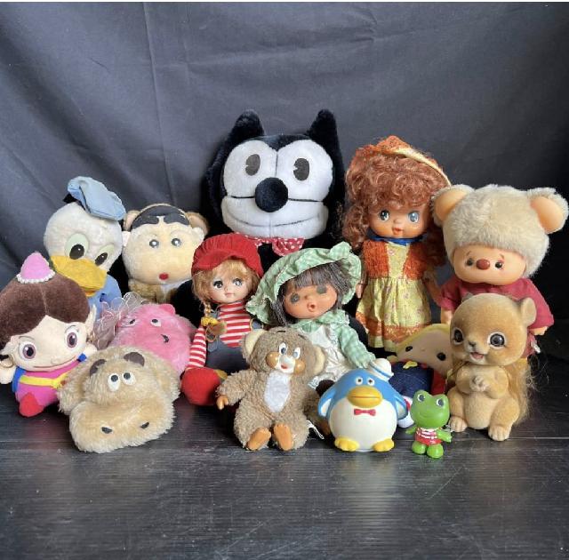 昭和レトロ ぬいぐるみ （ まとめて片付け 不要品）の買取価格 （ID