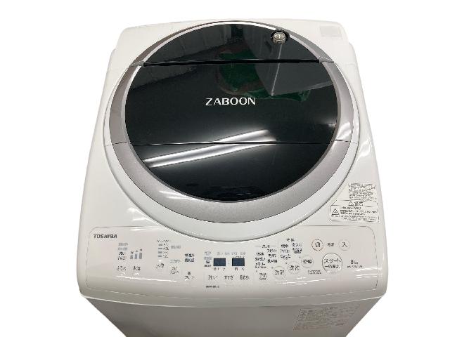 2022年製 東芝 TOSHIBA ZABOON AW-8VM1 ホワイト TOSHIBA AW-8VM1 2022年製