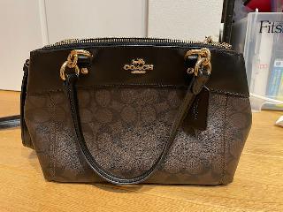 極美品 coach コーチ ワンショルダーバッグ レザー ピンク