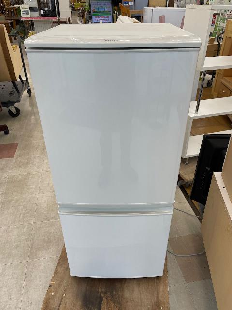 SHARP ノンフロン冷凍冷蔵庫 SJ-D14B-B 2016年製-