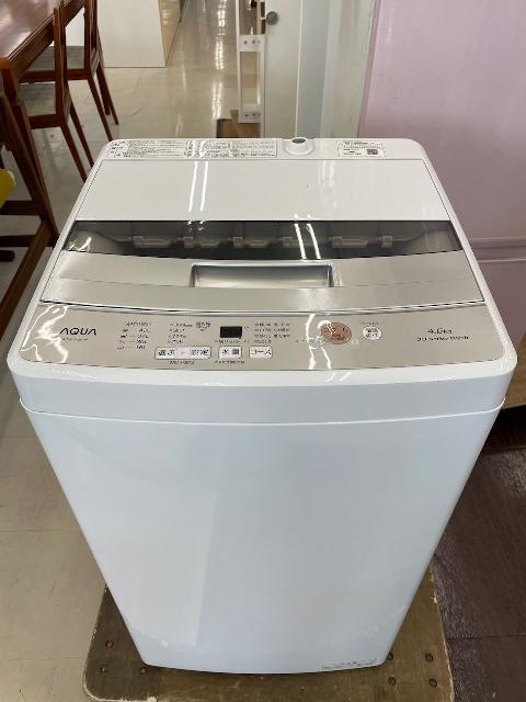 洗濯機 AQUA AQW-S4M - 生活家電
