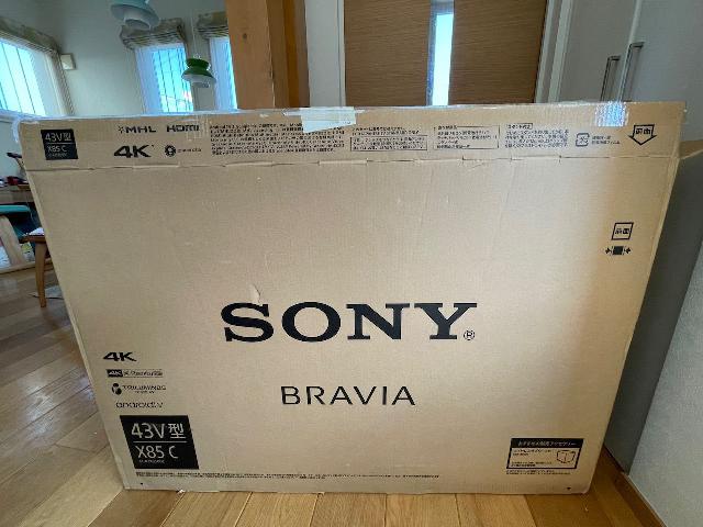 訳あり】SONY BRAVIA 4K液晶テレビ43インチ KJ-43X8500C （ 液晶テレビ ...