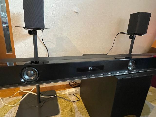 SONY ホームシアターシステム サウンドバーHT-Z9F リアスピーカー 